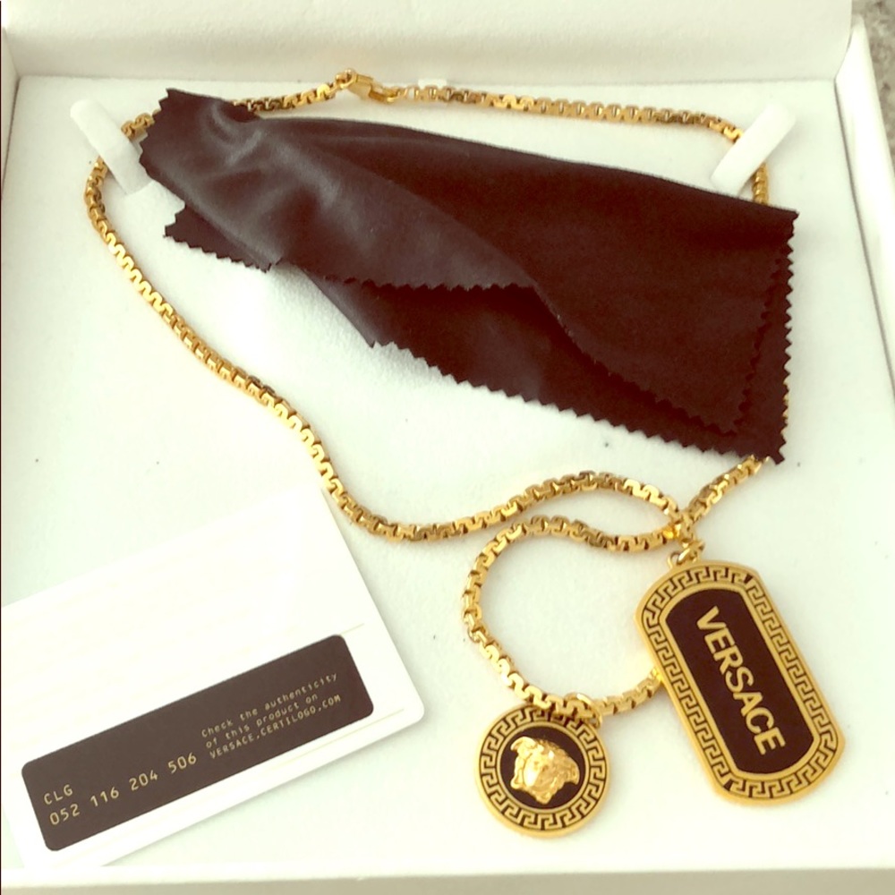 Authentic Versace fashion jewelry